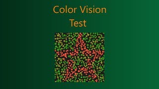 How to do Color Vision Test [upl. by Ydaj]