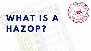 What is a HAZOP A Crash Course [upl. by Eugen]