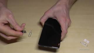 Xiaomi Mi 11 How to insert the SIM card [upl. by Noda]