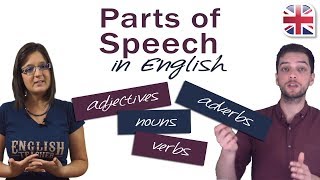 9 Parts of Speech in English  English Grammar Lesson [upl. by Avery150]