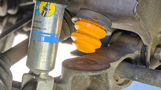 Chevy Tahoe suburban yukon escalade 0006 DIY Front amp Rear Bump Stops [upl. by Zoldi]