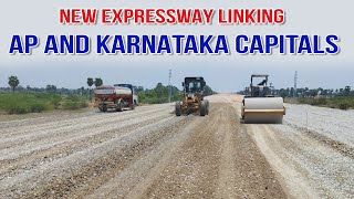 New Expressway Linking AP and Karnataka Capitals [upl. by Allrud212]