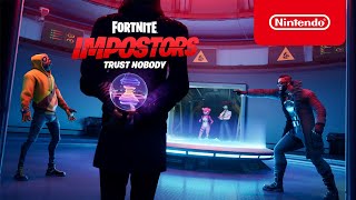 Fortnite Impostors  Launch Trailer  Nintendo Switch [upl. by Albertine]