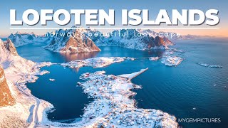 LOFOTEN ISLANDS  4K  Norway’s beautiful landscape [upl. by Nwahsed]