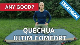 Decathlon Quechua Ultim Comfort  R 86  Self Inflating Camping Mattress REVIEW [upl. by Ydroj]