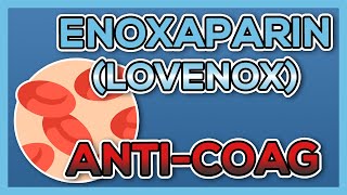 Enoxaparin Lovenox Nursing Drug Card Simplified  Pharmacology [upl. by Ahsille]