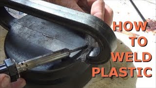 how to weld plastic [upl. by Crary957]