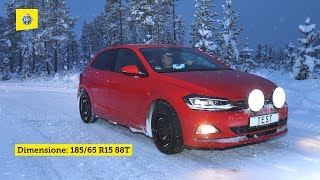 TCS test di pneumatici invernali 2019  parte 1 [upl. by Novyad]