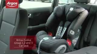 Britax Evolva Group 123 Plus Felix Car Seat Argos Review [upl. by Noelle]