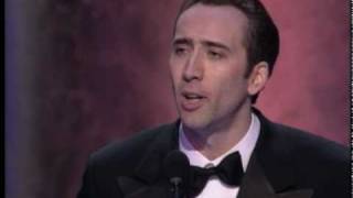 Nicolas Cage winning Best Actor [upl. by Inwat]