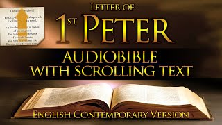 Holy Bible Audio 1st PETER Contemporary English With Text [upl. by Hesta]