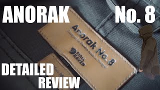 ULTIMATE DETAILED FJALLRAVEN ANORAK NO 8 REVIEW [upl. by Etnomed]