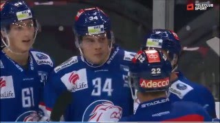 Auston Matthews Goals ZSC Lions [upl. by Hannej]