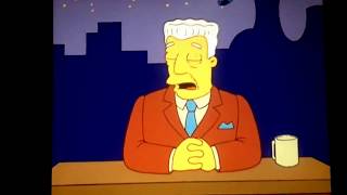 Kent Brockman Swears  The Simpsons [upl. by Erodeht11]