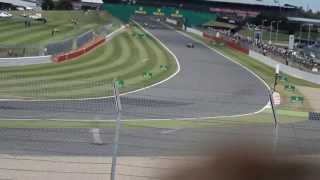 Silverstone F1 2014 Stowe B Grandstand view [upl. by Rowney70]