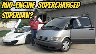 I Bought the Greatest Minivan Ever Made Toyota Previa Supercharged SUPERVAN [upl. by Naux799]