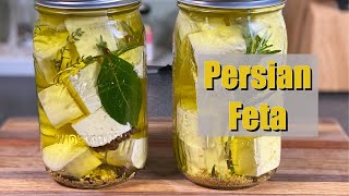 How to make Persian Feta aka Marinated Feta [upl. by Finley232]