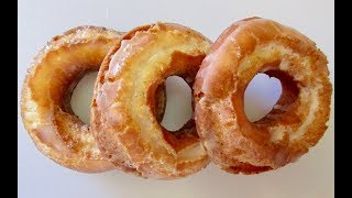 CAKE DOUGHNUTS  OldFashioned STYLE  DIY Demonstration [upl. by Thornton]