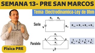 Electrodinámicaparte 1Semana 13Pre San Marcos [upl. by Vinay585]