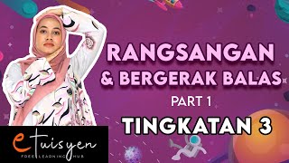 eTuisyen TINGKATAN 3 SAINS  Bab 1 Rangsangan amp Bergerak balas PART 1 [upl. by Ettolrahc607]