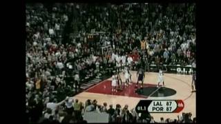 Kobe Bryant Incredible Game Tying  Game Winning Shots vs Portland [upl. by Etezzil]