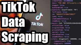 NoCode TikTok API Data Scraping with HAR Files Still Works in 2024 [upl. by Bonns]