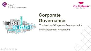 The basics of Corporate Governance [upl. by Etnoek]