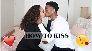 HOW TO KISS TUTORIAL [upl. by Viccora]