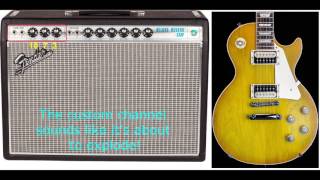 Fender 68 Custom Deluxe Reverb Demo [upl. by Polinski]