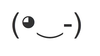 Winking Face Emoticon  Copy and Paste Text Art [upl. by Alyag]