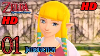 Zelda Skyward Sword HD 60FPS 100 Walkthrough  Part 1  Introduction  Skyloft [upl. by Anuqahs]