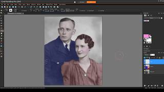 How to Colorize Black and White Photos in PaintShop Pro [upl. by Pavlov]