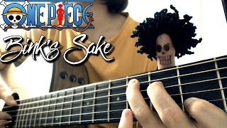 Binks Sake  Yohohoho One Piece  Guitar Solo FULL TAB [upl. by Bar789]