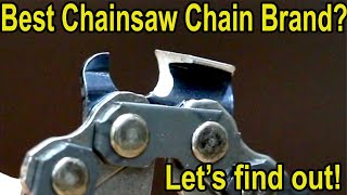 Best Chainsaw Chain Brand 10 BRANDS Stihl vs Oregon Husqvarna Carlton Forester [upl. by Papke]