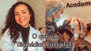 BIOMEDICINA ESTÉTICA o que faz procedimentos saiba mais [upl. by Annawyt]