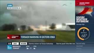 April 9 2015 Tornado Coverage Part 1  The Weather Channel [upl. by Berky872]