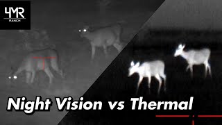 Night Vision vs Thermal  ATN [upl. by Nwotna]