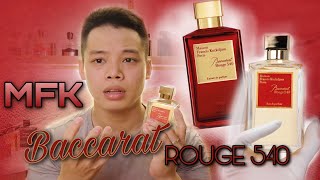 MFK  Baccarat 540 Lựa Chọn EDP Hay Extrait  Review MFK  Baccarat 540 EDP and Extrait [upl. by Bergwall60]