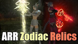 All A Realm Reborn Relic Weapons Zodiac [upl. by Tindall]