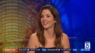 Julie Gonzalo Talks Canadian Men amp quotFalling for Vermontquot [upl. by Ahtikal]