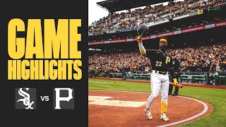 Andrew McCutchen Returns to PNC Park in Home Opener  White Sox vs Pirates Highlights 4723 [upl. by Callum]