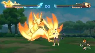 Naruto Shippuden Ultimate Ninja Storm 4  All Nine Tails Narutos Transformations HD 1080p60FPS [upl. by Lali]