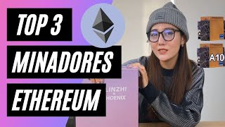 Top 3 Minadores ASIC para ETH 2021 [upl. by Michail585]