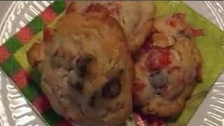 Spumoni Chunk Cookies Recipe  Noreens Kitchen [upl. by Kattie]