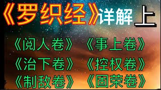 《罗织经》逐句解读原文白话对照版：（上半部分）第一篇——第六篇《羅織經》解讀 [upl. by Oynotna]