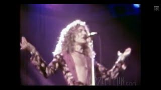 Led Zeppelin  Kashmir Live in Los Angeles 1975 Rare Film Series [upl. by Lasyrc]