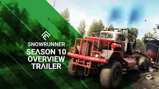 SnowRunner  Season 10 Overview Trailer [upl. by Aivatal]