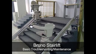 Bruno Stairlift  Basic Troubleshooting Guide [upl. by Lashondra510]