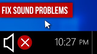 How to Fix ALL Sound Problems on Windows 10 Best Ways [upl. by Janis]