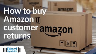 How to Buy Amazon Customer Returns Pallets Online [upl. by Donadee476]